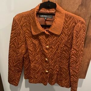Blazer/jacket autumn brown excellent condition worn once
